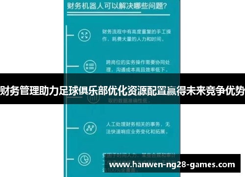 财务管理助力足球俱乐部优化资源配置赢得未来竞争优势